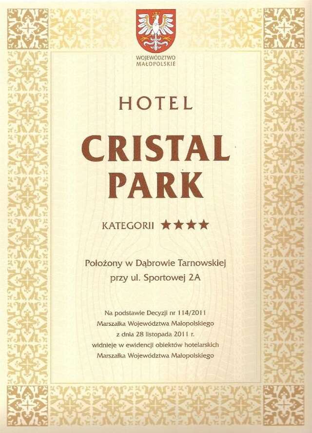 Отель Hotel Cristal Park Dąbrowa Tarnowska-20